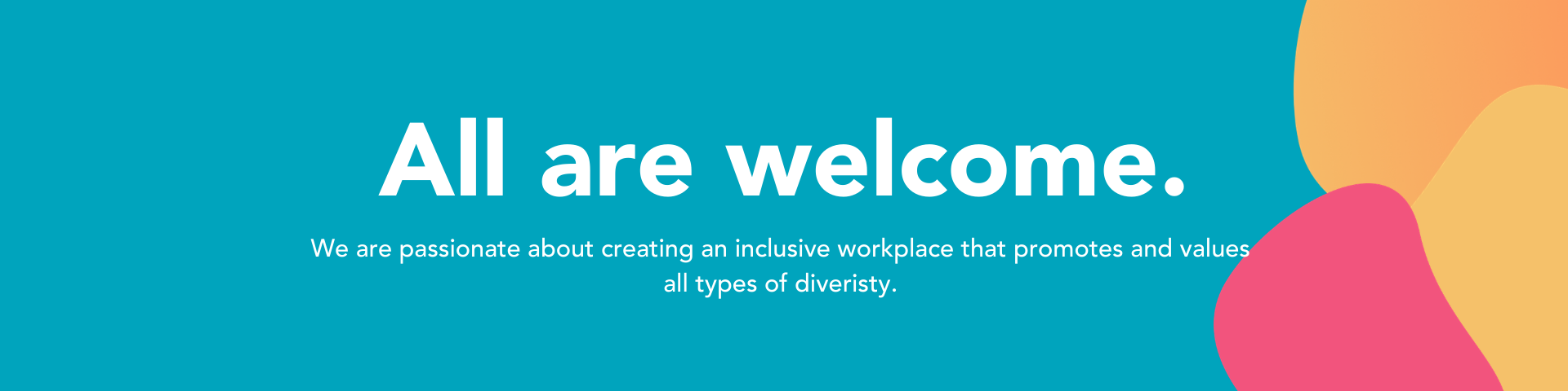All are welcome.